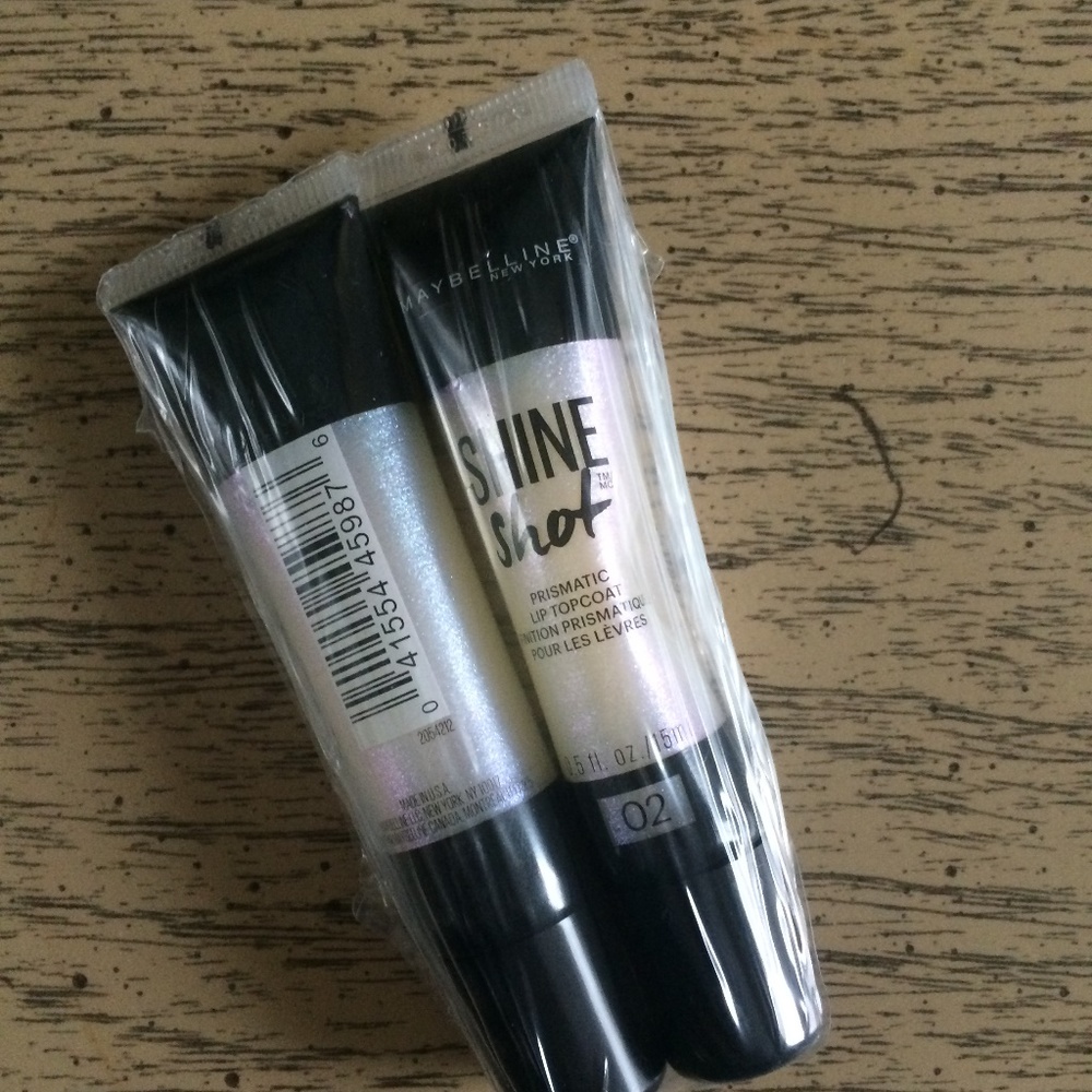 Maybelline Shine Shot Prismatic Top Coat lot of 2